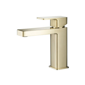 Isenberg Single Hole Bathroom Faucet In Satin Brass