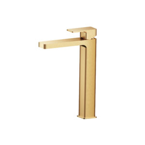 Isenberg Single Hole Vessel Faucet In Satin Brass