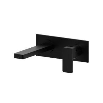 Isenberg Single Handle Wall Mounted Bathroom Faucet In Polished Nickel - Image 9