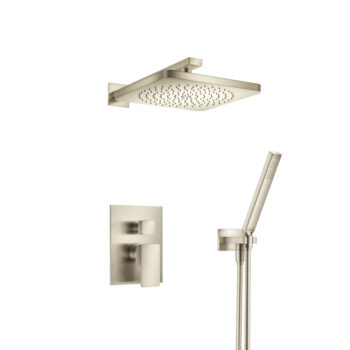 Isenberg Two Output Shower Set With Shower Head And Hand Held In Polished Nickel - Image 2