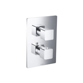 Flusso Trim For Thermostatic Valve In Chrome