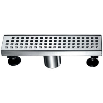 Dawn® Brisbane River Series - Linear Shower Drain 12"L In Polished satin