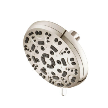 Isenberg 6-Function ABS Shower Head In Satin Brass - Image 3