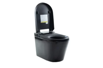 Trone Nobelet Matte Black Smart Bidet Toilet with ToeTouch, Auto Open - Image 4