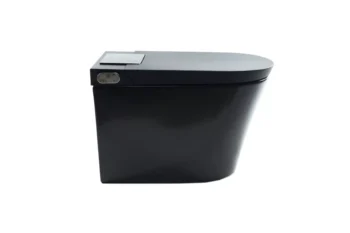 Trone Nobelet Matte Black Smart Bidet Toilet with ToeTouch, Auto Open - Image 5