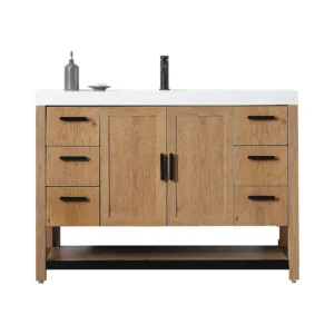 WINCHESTER – Pecan Oak – White Countertop – 48″