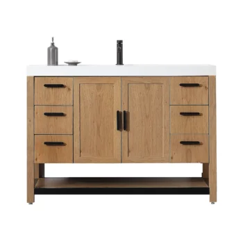 WINCHESTER - Pecan Oak - White Countertop - 48"