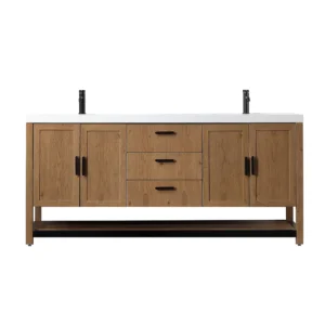 WINCHESTER – Pecan Oak – White Countertop – 72″