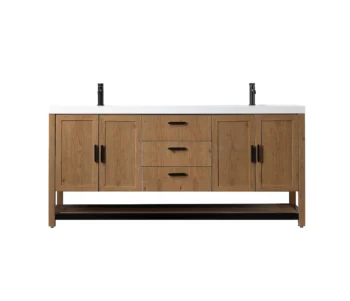 WINCHESTER - Pecan Oak - White Countertop - 72"