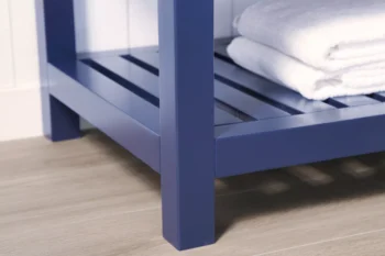 Williamson 60" - Dark Blue - White Countertop - Image 8