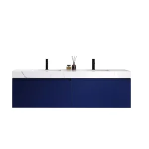 MANAROLA – Navy Blue –  Quartz Countertop – 72″