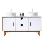 PORTREE - Matte White - White Quartz Countertop - 60"