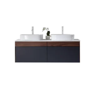 RONDA – Dark Blue – White Countertop – 55″