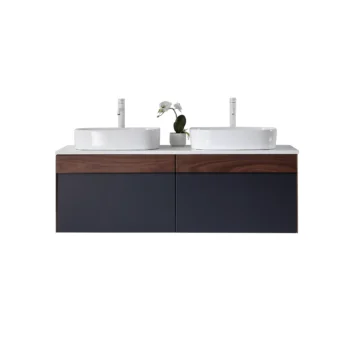 RONDA - Dark Blue - White Countertop - 55"