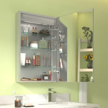 20 x 32 LED Medicine Cabinet Right Side Door - Image 2