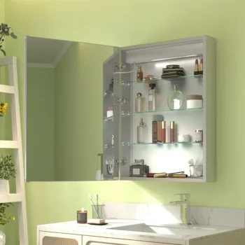24 x 32 LED Medicine Cabinet Right Side Door - Image 3