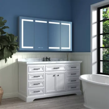 60 x 32 LED Medicine Cabinet - Image 2