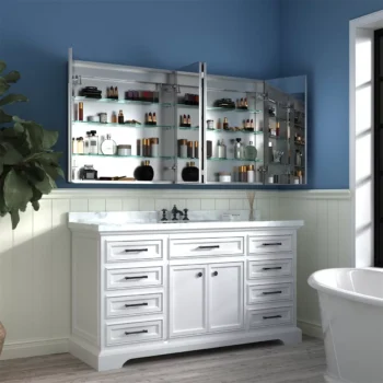 60 x 32 LED Medicine Cabinet - Image 5