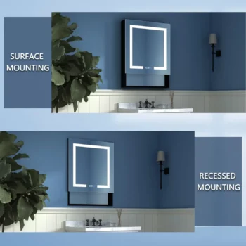 24 x 32 LED Medicine Cabinet Right Side Door - Image 7