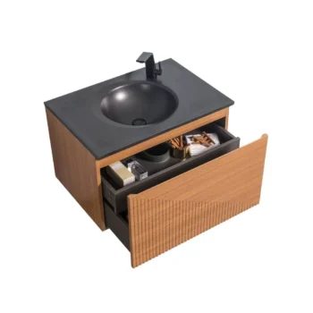 Simon 30 in Dark Walnut with Black Quartz Countertop - Image 4