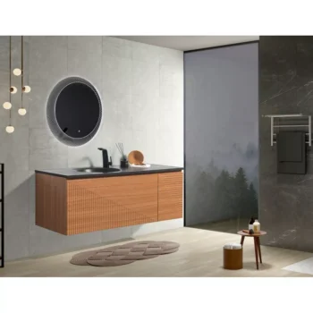Simon 48 in Dark Walnut with Black Quartz Countertop - Image 2