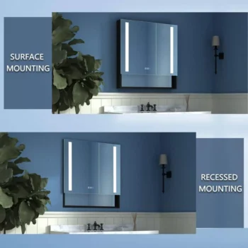 30 x 32 LED Medicine Cabinet - Image 5