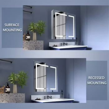 30 x 30 LED Medicine Cabinet - Image 6