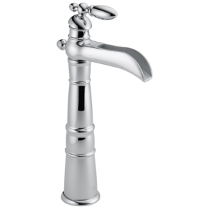 Delta Victorian®: Single Handle Channel Vessel Bathroom Faucet