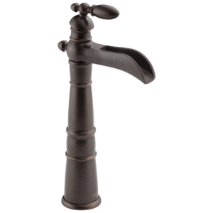 Delta Victorian®: Single Handle Channel Vessel Bathroom Faucet