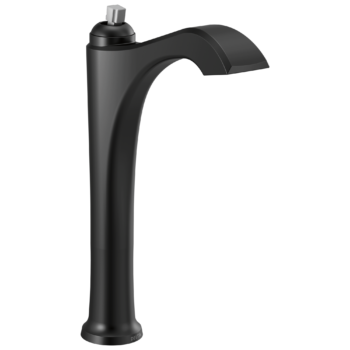 Delta Dorval™: Single Handle Vessel Bathroom Faucet - Less Handle