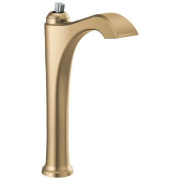 Delta Dorval™: Single Handle Vessel Bathroom Faucet - Less Handle