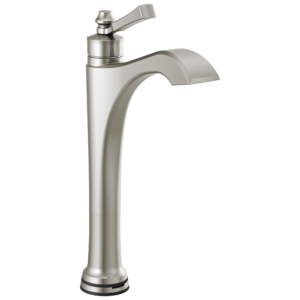 Delta Dorval™: Single Handle Vessel Bathroom Faucet with Touch2O.xt Technology