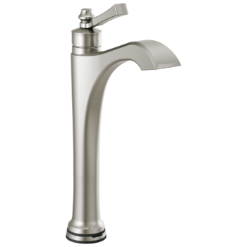 Delta Dorval™: Single Handle Vessel Bathroom Faucet with Touch<sub>2</sub>O.xt Technology