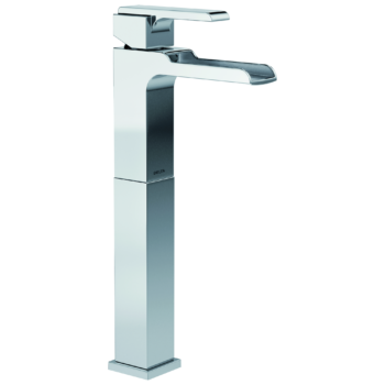 Delta Ara®: Single Handle Vessel Channel Bathroom Faucet