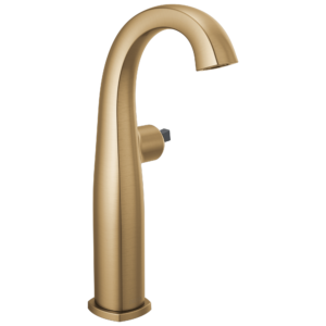 Delta Stryke®: Single Handle Vessel Bathroom Faucet – Less Handle