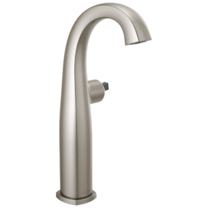 Delta Stryke®: Single Handle Vessel Bathroom Faucet – Less Handle