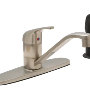 Huntington Brass Reliaflo 8″ Kitchen Faucet W/ Spr In Pvd Satin Nickel