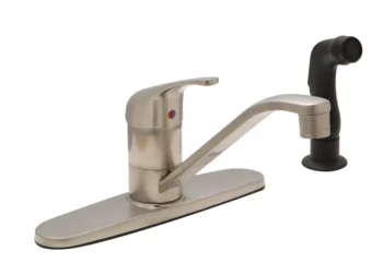 Huntington Brass Reliaflo 8" Kitchen Faucet W/ Spr In Pvd Satin Nickel