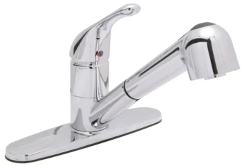 Huntington Brass Pull-Out Kitchen Faucet In Chrome