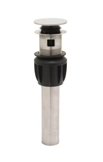 Huntington Brass Push Pop-Up W/ Overflow In Chrome