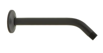 Huntington Brass Shower Arm In Matte Black