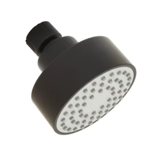 Huntington Brass Shower Head In Matte Black