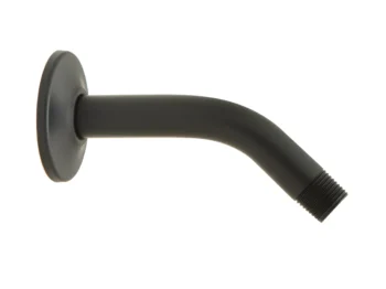 Huntington Brass Shower Arm And Flange In Matte Black