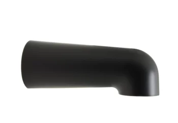 Huntington Brass Tub Spout In Matte Black