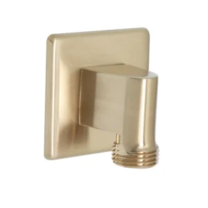 Huntington Brass Square Wall Supply Elbow In PVD Satin Brass