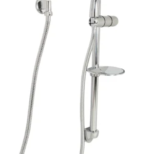 Huntington Brass Shower Set W/ Slide Bar In Chrome