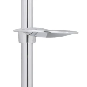 Huntington Brass Slide Bar Set In Chrome