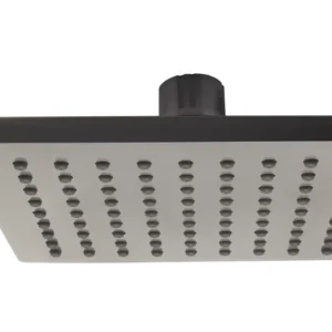 Huntington Brass 6″ Square Shower Head In Matte Black