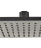 Huntington Brass 6″ Square Shower Head In Matte Black