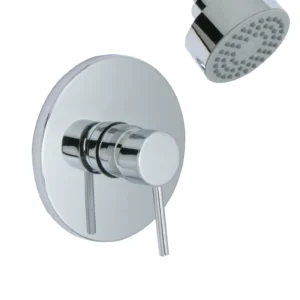 Huntington Brass Euro Tub And Shower Trim Kit In Chrome